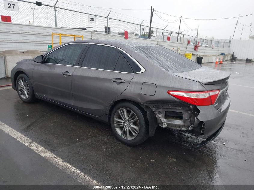 VIN 4T1BF1FKXGU127391 2016 Toyota Camry, SE no.3