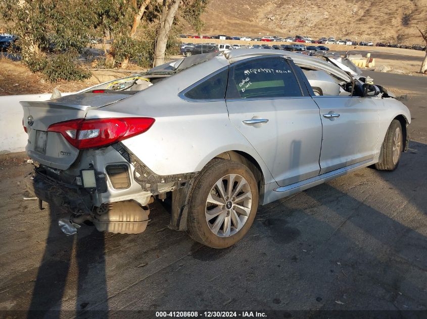 VIN 5NPE34AF5FH175900 2015 Hyundai Sonata, Sport no.4