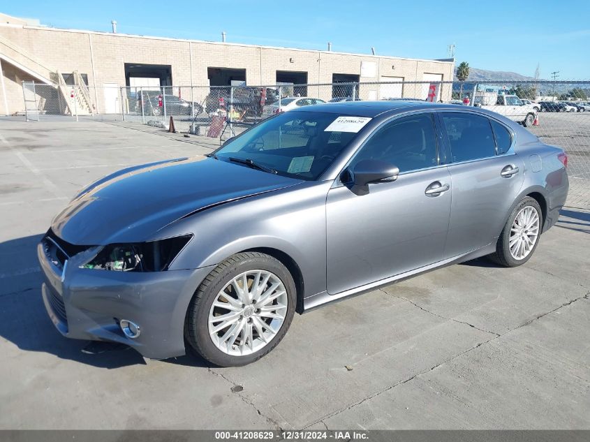 VIN JTHBE1BL0D5010137 2013 LEXUS GS 350 no.2