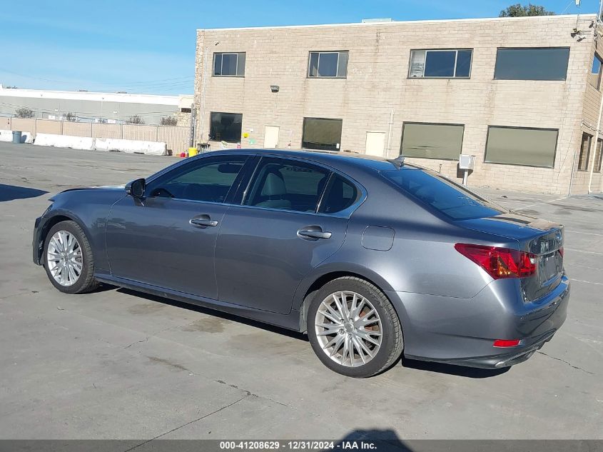 VIN JTHBE1BL0D5010137 2013 LEXUS GS 350 no.3