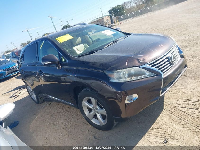 VIN 2T2ZK1BA3DC089020 2013 Lexus RX, 350 no.1