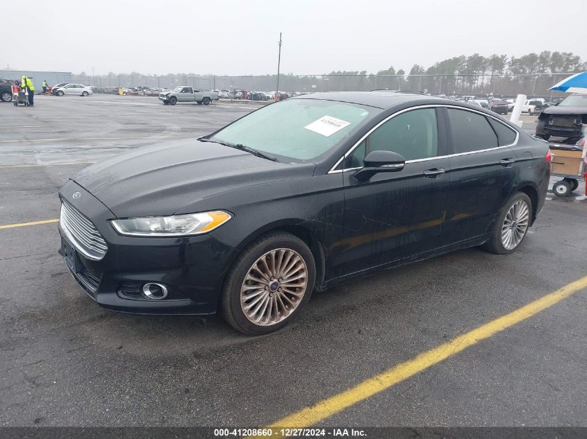 VIN 3FA6P0K92GR263415 2016 Ford Fusion, Titanium no.2