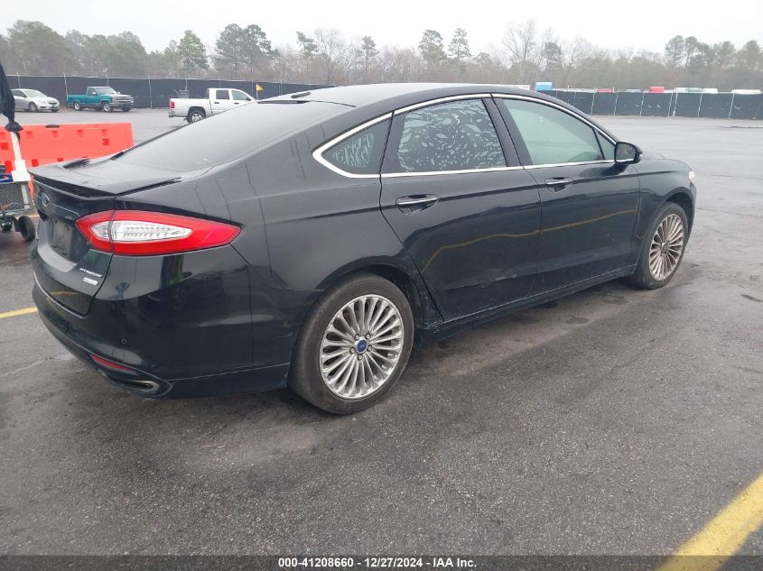 VIN 3FA6P0K92GR263415 2016 Ford Fusion, Titanium no.4