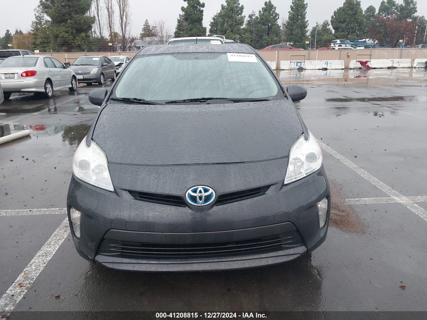 2013 TOYOTA PRIUS VIN: JTDKN3DU2D5595628