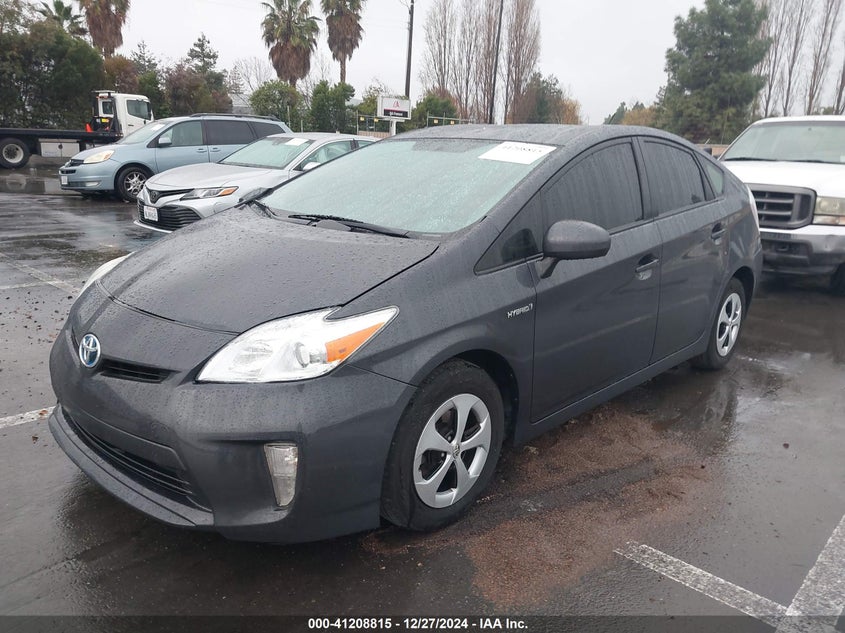 2013 TOYOTA PRIUS VIN: JTDKN3DU2D5595628