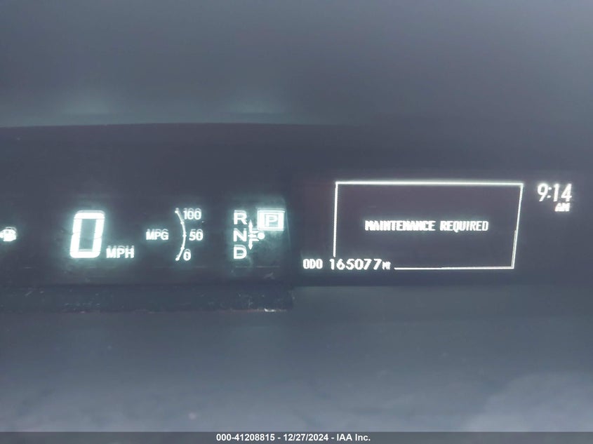2013 TOYOTA PRIUS VIN: JTDKN3DU2D5595628