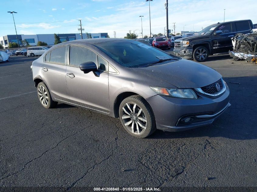 VIN 19XFB2F91EE204195 2014 Honda Civic, Ex-L no.1