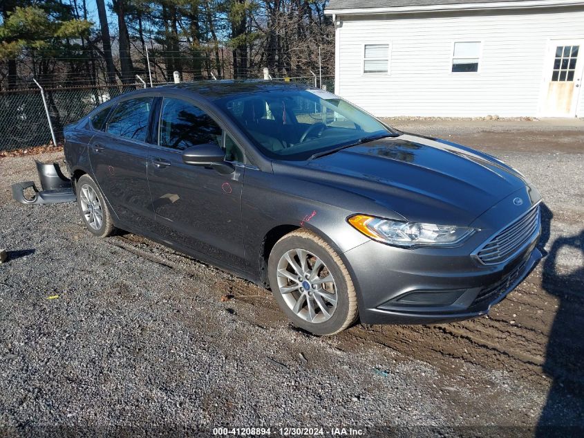 VIN 3FA6P0HD6HR346780 2017 Ford Fusion, SE no.1