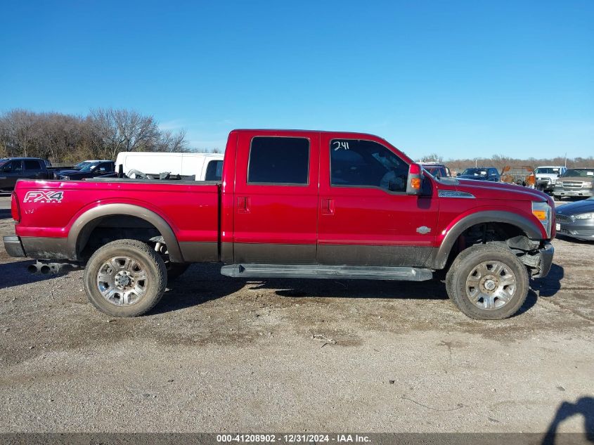 2015 Ford F250 Super Duty VIN: 1FT7W2BT7FEA51054 Lot: 41208902