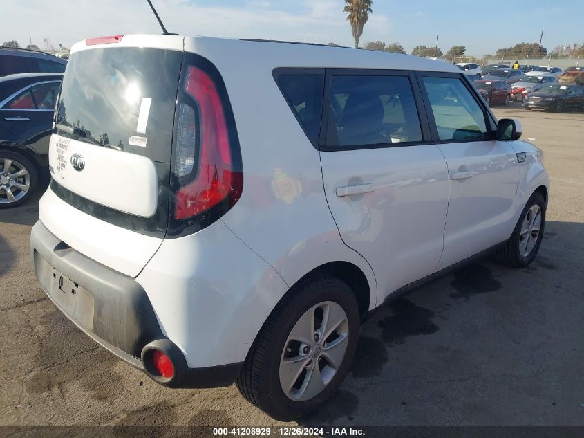 VIN KNDJN2A27G7392185 2016 KIA SOUL no.4