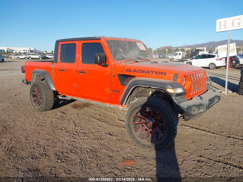 Vin: 1c6hjtag9ll151636, lot: 41699267, jeep gladiator sport s 4x4 2020 img_1