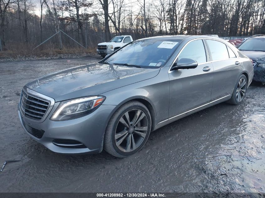 VIN WDDUG8FB6EA056312 2014 Mercedes-Benz S-Class, 5... no.2