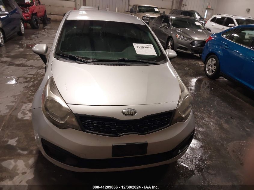 2013 Kia Rio Lx VIN: KNADM4A37D6216854 Lot: 41209066