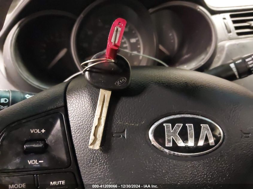 2013 Kia Rio Lx VIN: KNADM4A37D6216854 Lot: 41209066