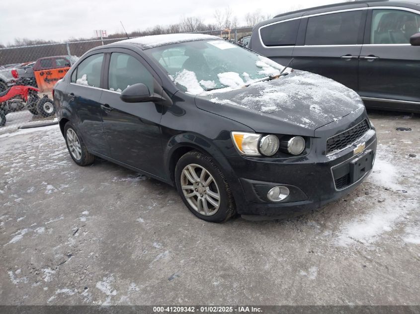 VIN 1G1JC5SH9D4100097 2013 Chevrolet Sonic, Lt Auto no.1