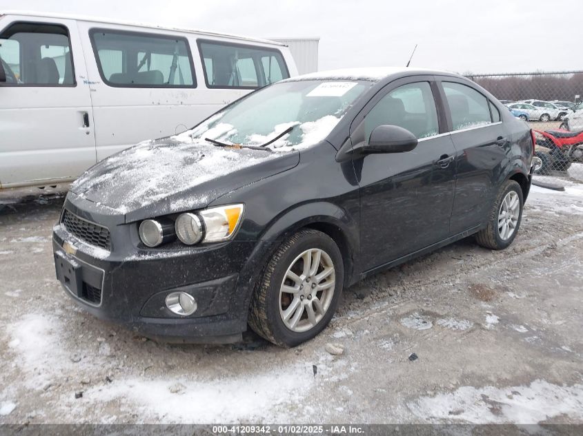 VIN 1G1JC5SH9D4100097 2013 Chevrolet Sonic, Lt Auto no.2