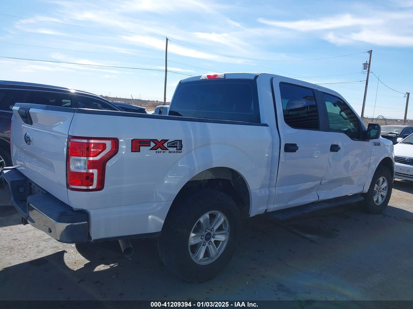 2018 Ford F150 Supercrew VIN: 1FTEW1E53JKE25717 Lot: 41209394