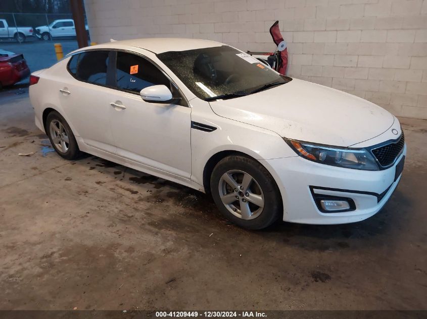 VIN KNAGM4A71F5622475 2015 KIA OPTIMA no.1