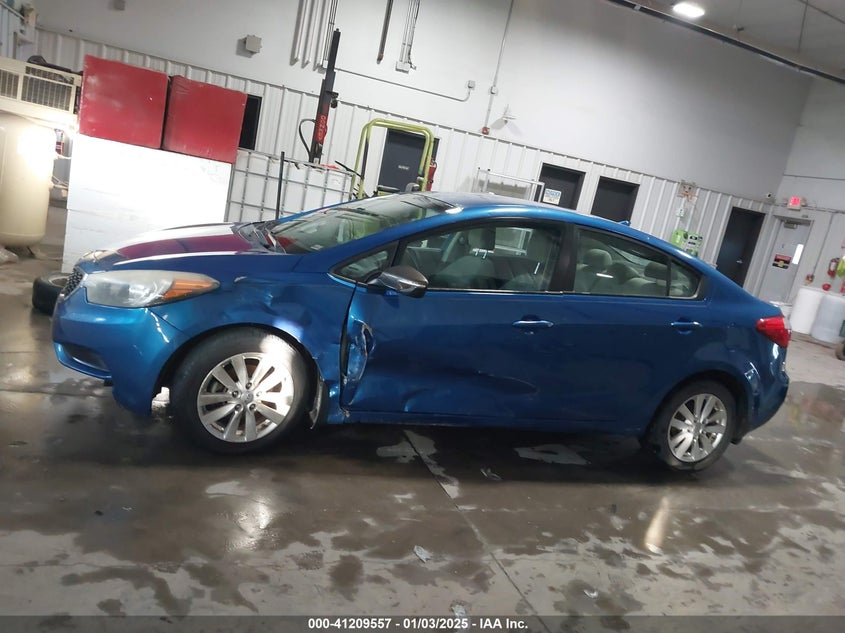 2014 KIA FORTE VIN: KNAFX4A60E5148589