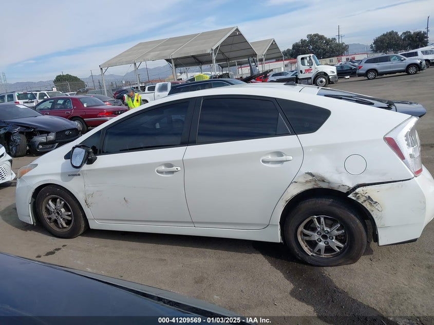 2011 TOYOTA PRIUS VIN: JTDKN3DU0B5316223