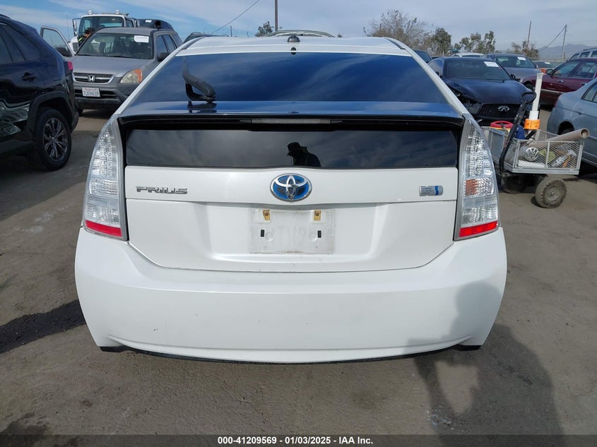 2011 TOYOTA PRIUS VIN: JTDKN3DU0B5316223