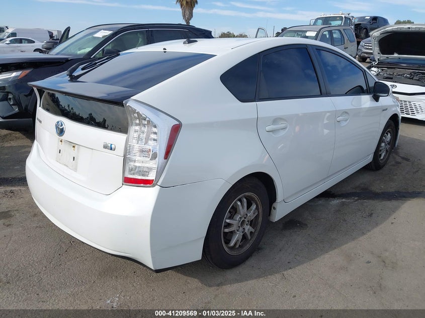 2011 TOYOTA PRIUS VIN: JTDKN3DU0B5316223