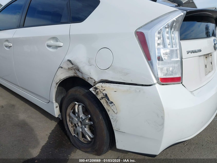 2011 TOYOTA PRIUS VIN: JTDKN3DU0B5316223