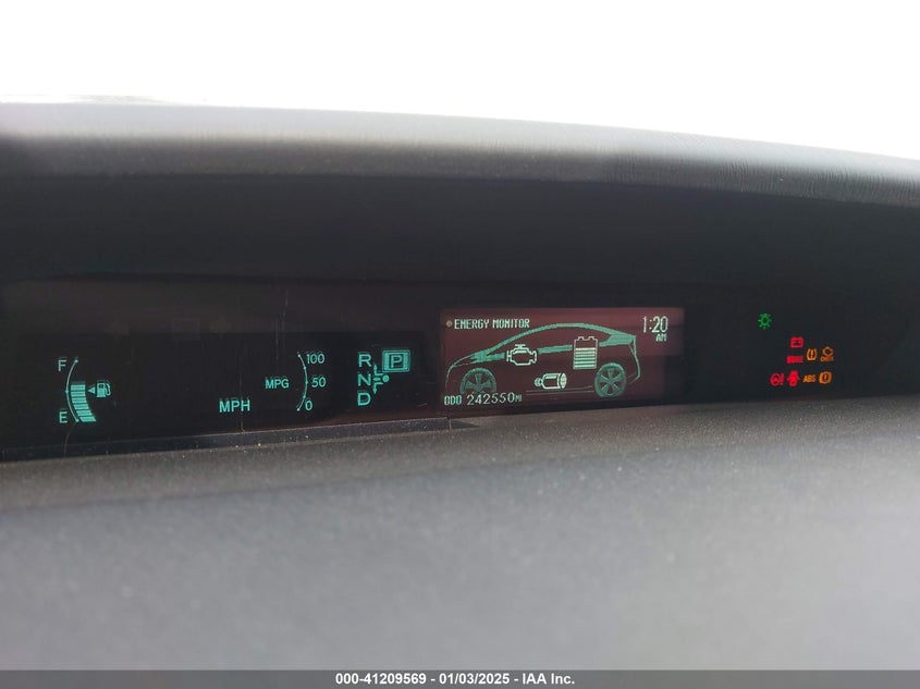 2011 TOYOTA PRIUS VIN: JTDKN3DU0B5316223