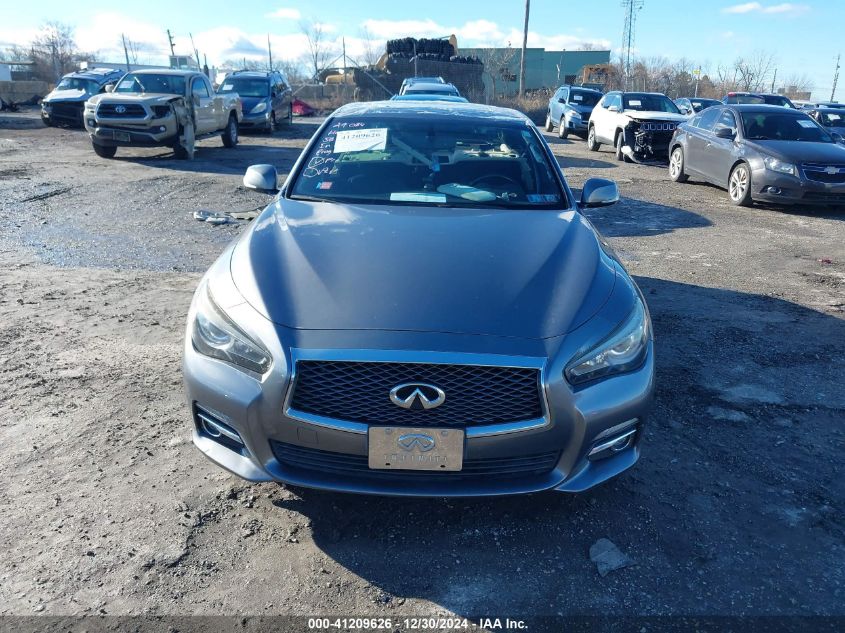 VIN JN1AV7AR1EM702200 2014 INFINITI Q50 no.13