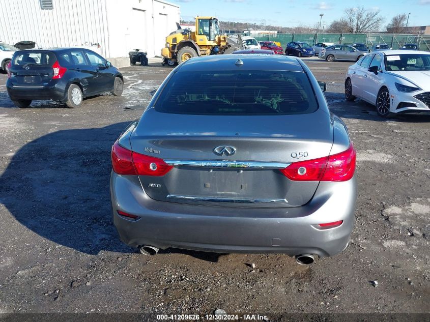 VIN JN1AV7AR1EM702200 2014 INFINITI Q50 no.17