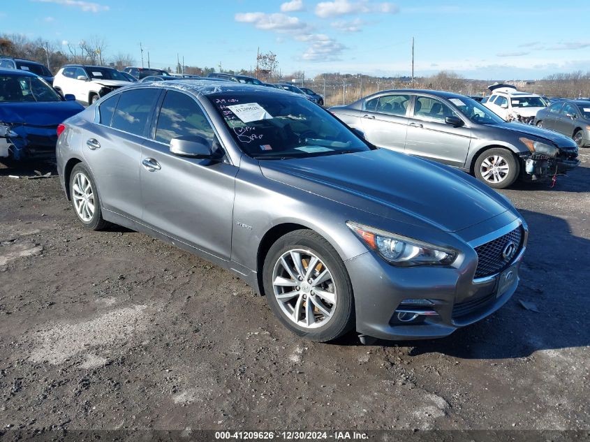 VIN JN1AV7AR1EM702200 2014 INFINITI Q50 no.1