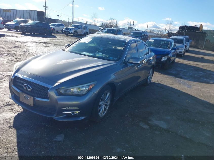 VIN JN1AV7AR1EM702200 2014 INFINITI Q50 no.2