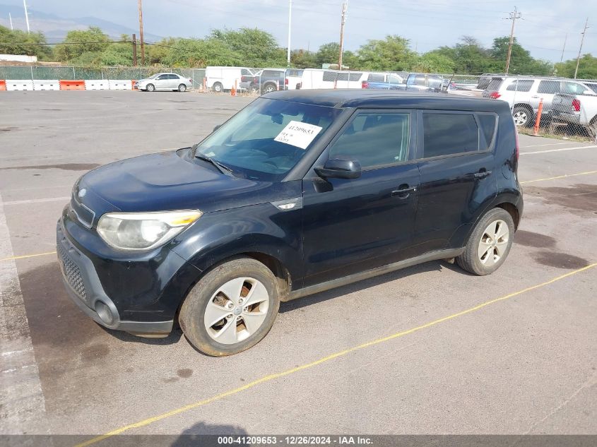 VIN KNDJN2A25E7101132 2014 KIA SOUL no.2