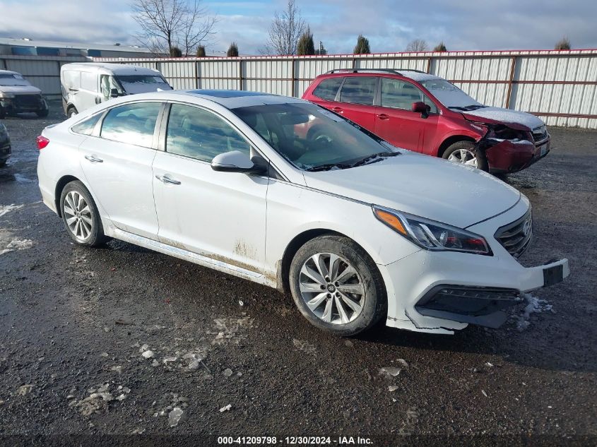 VIN 5NPE34AF4GH299318 2016 HYUNDAI SONATA no.1