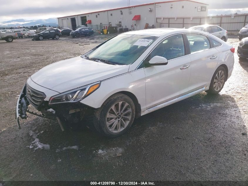 VIN 5NPE34AF4GH299318 2016 HYUNDAI SONATA no.2