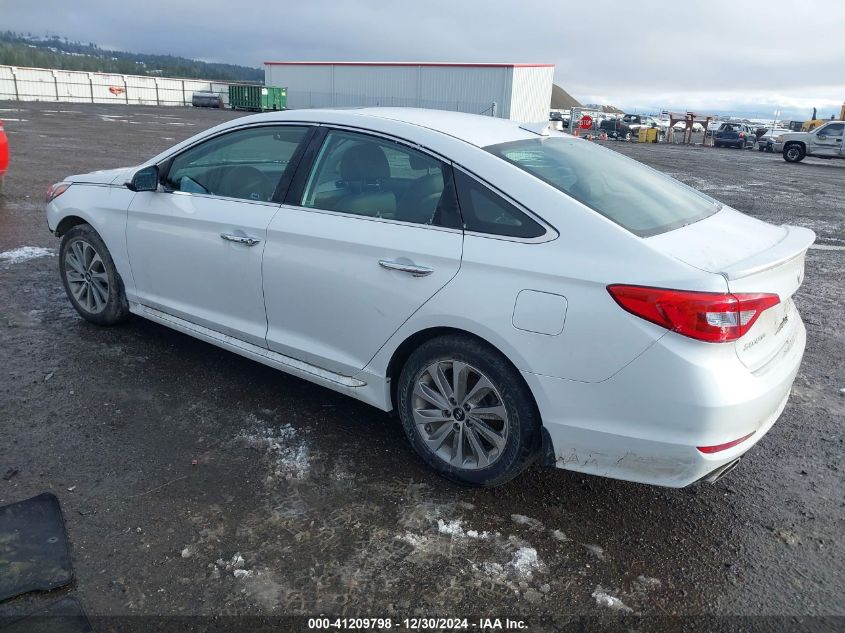 VIN 5NPE34AF4GH299318 2016 HYUNDAI SONATA no.3