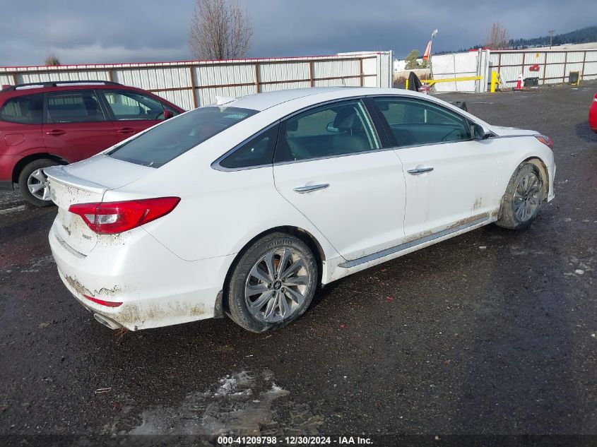 VIN 5NPE34AF4GH299318 2016 HYUNDAI SONATA no.4