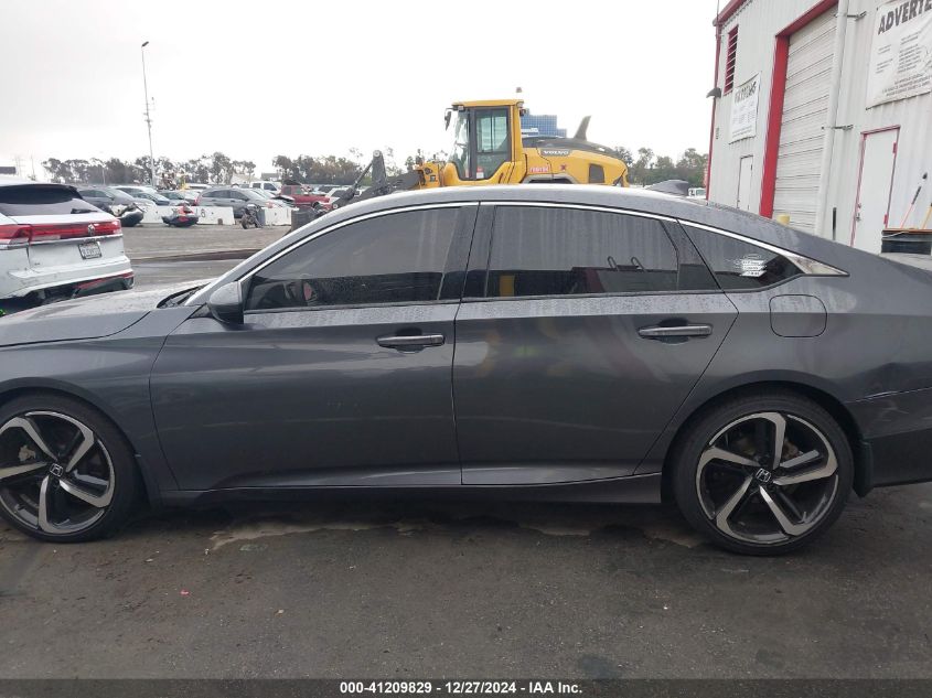 VIN 1HGCV1F38JA133088 2018 Honda Accord, Sport no.14