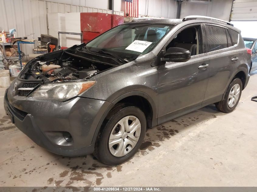 VIN 2T3BFREV9DW068220 2013 Toyota RAV4, LE no.2