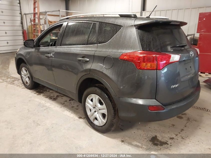 VIN 2T3BFREV9DW068220 2013 Toyota RAV4, LE no.3