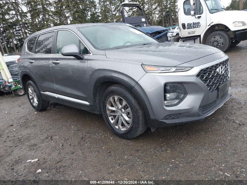 VIN 5NMS2CAD7KH097464 2019 Hyundai Santa Fe, SE no.1