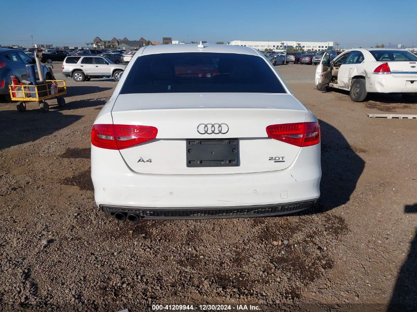 2015 AUDI A4 2.0T PREMIUM - WAUFFAFL0FN009144