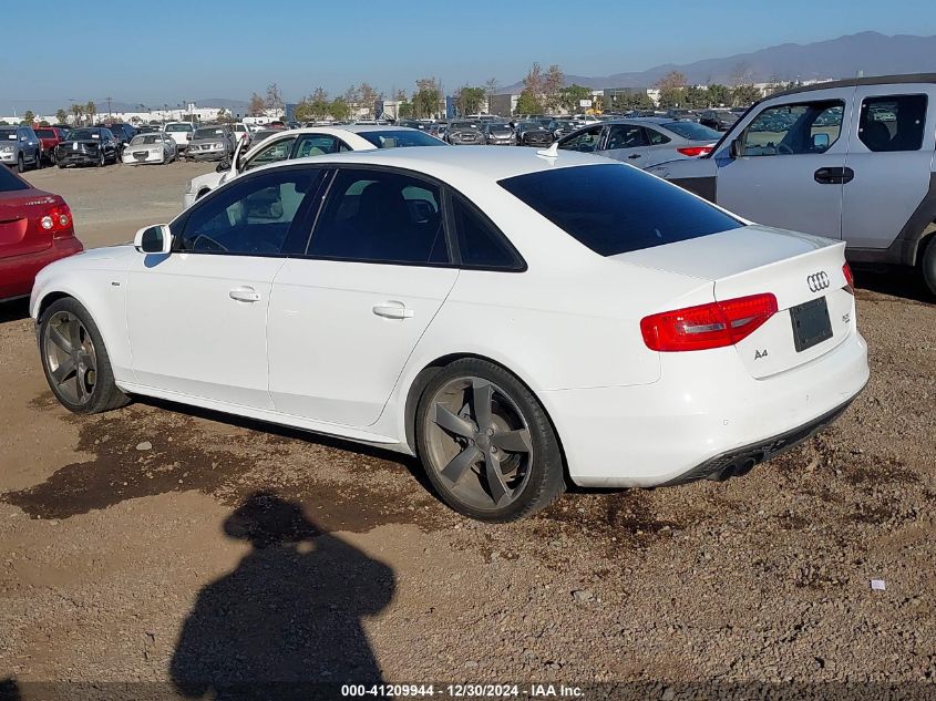 2015 AUDI A4 2.0T PREMIUM - WAUFFAFL0FN009144