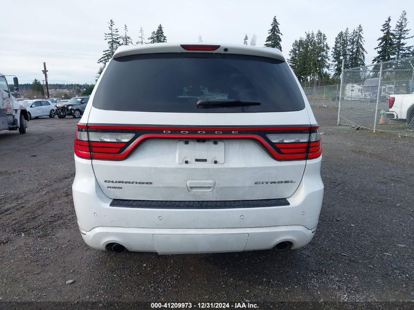 VIN 1C4RDJEG8GC403479 2016 Dodge Durango, Citadel no.16