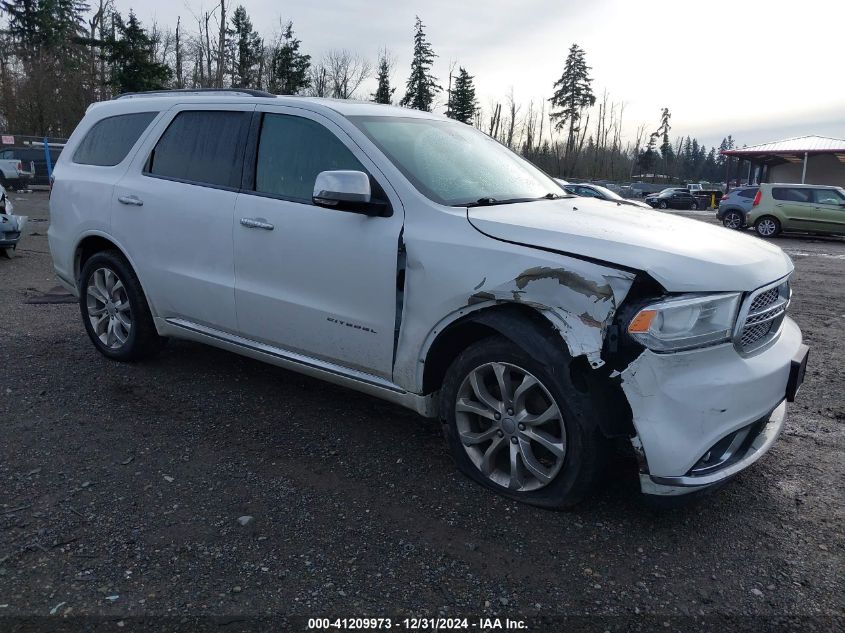 VIN 1C4RDJEG8GC403479 2016 Dodge Durango, Citadel no.1