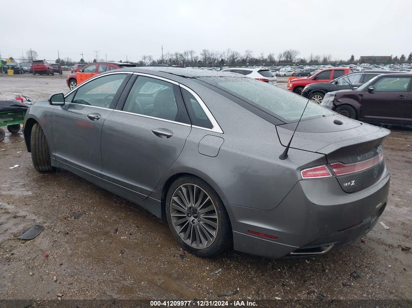 2014 LINCOLN MKZ VIN: 3LN6L2GK2ER801312