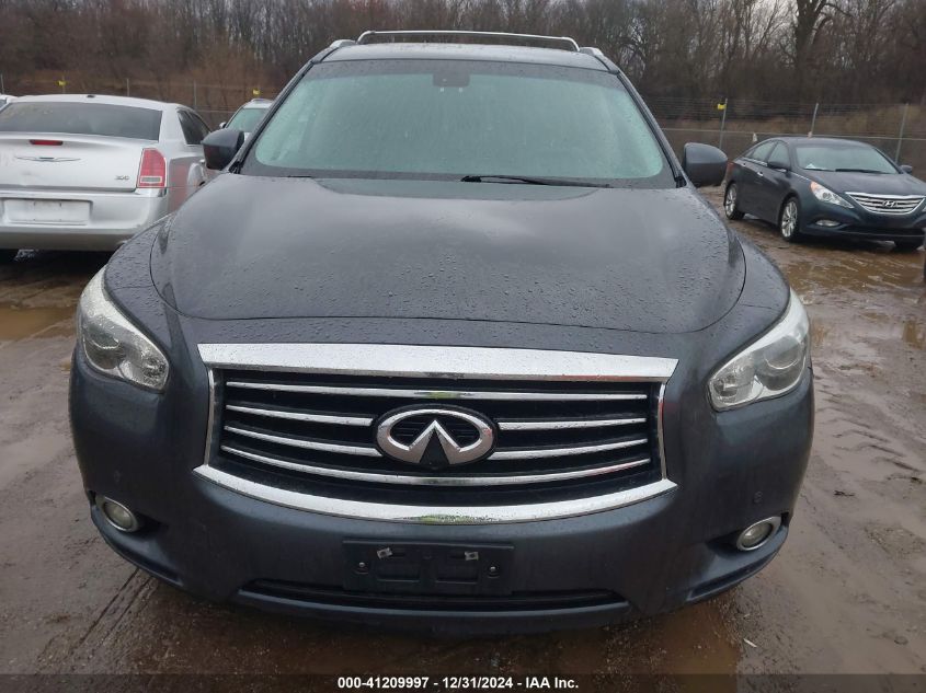 VIN 5N1AL0MM9EC534432 2014 Infiniti QX60 no.6