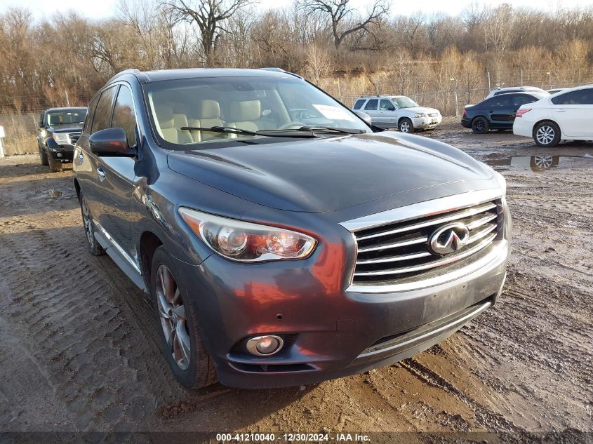 VIN 5N1AL0MN8DC311080 2013 INFINITI JX35 no.1