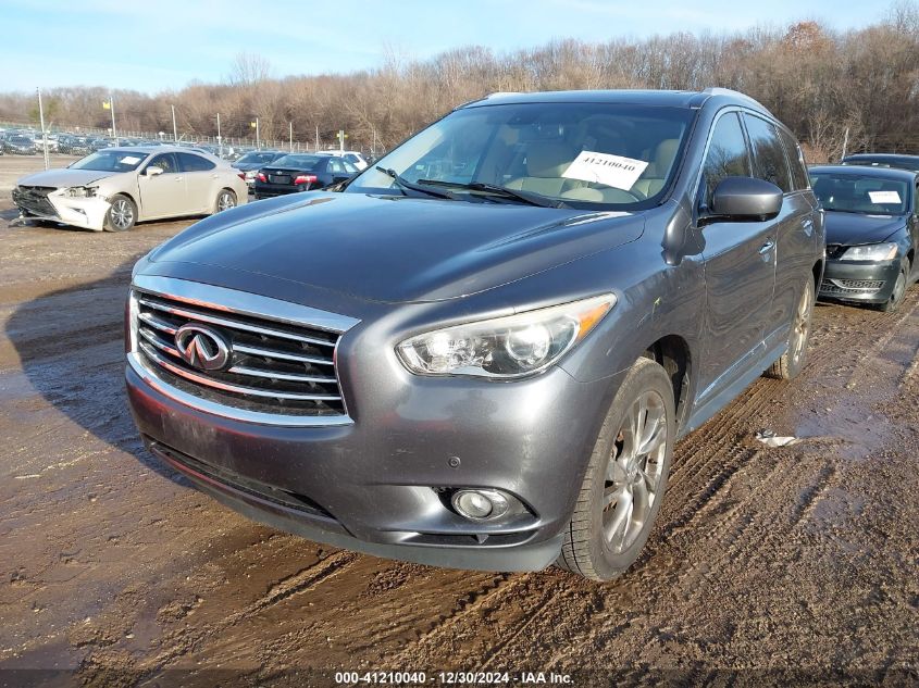 VIN 5N1AL0MN8DC311080 2013 INFINITI JX35 no.2