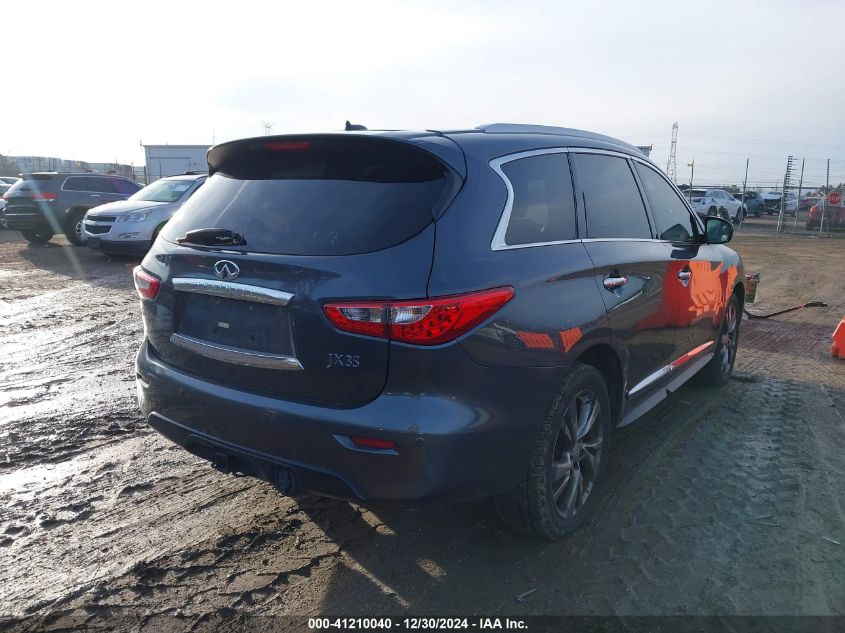 VIN 5N1AL0MN8DC311080 2013 INFINITI JX35 no.4